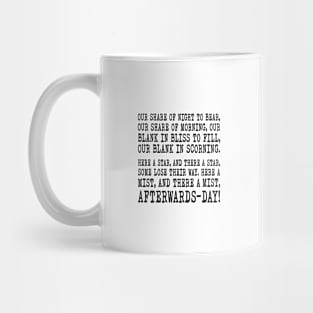 Emily Dickinson Poem Mug